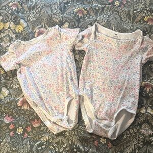 H&M Floral Short Sleeve Tees for Kids